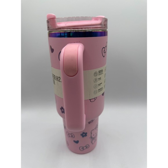Stanley Hello Kitty 40oz  Quencher Flowstate Tumbler  Pink New - Picture 5 of 10